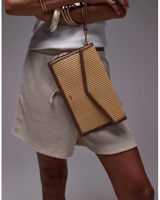 Borsa A Busta di Mango in Brown