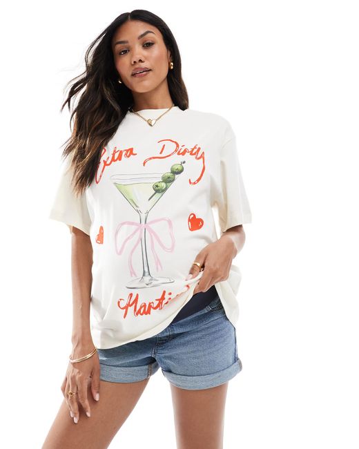 ASOS White Asos Design Maternity Comfort Mom Short