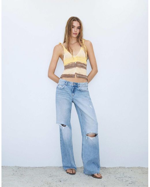 Pull&Bear White – oberteil