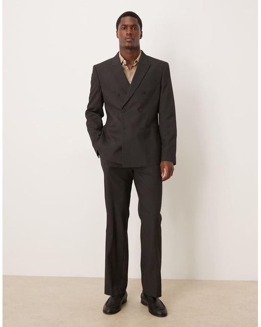 ASOS Smal Colbert in het Black voor heren