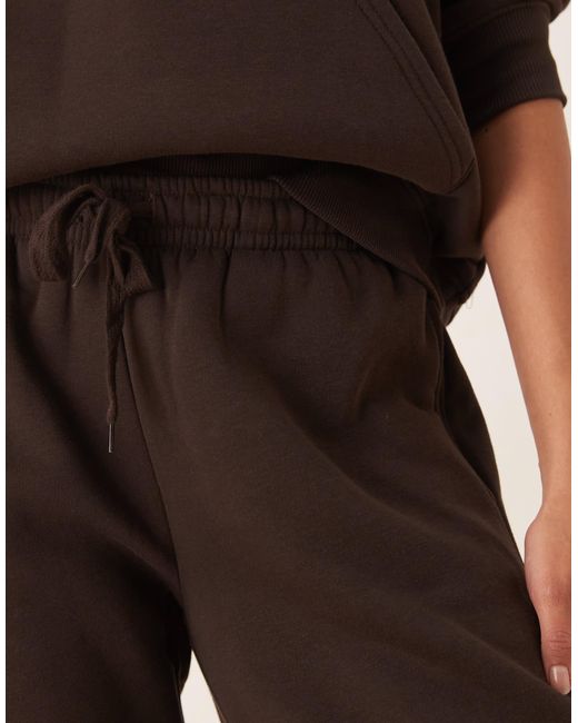 Gina Tricot Natural Co-ord Loose Fit Straight Leg joggers