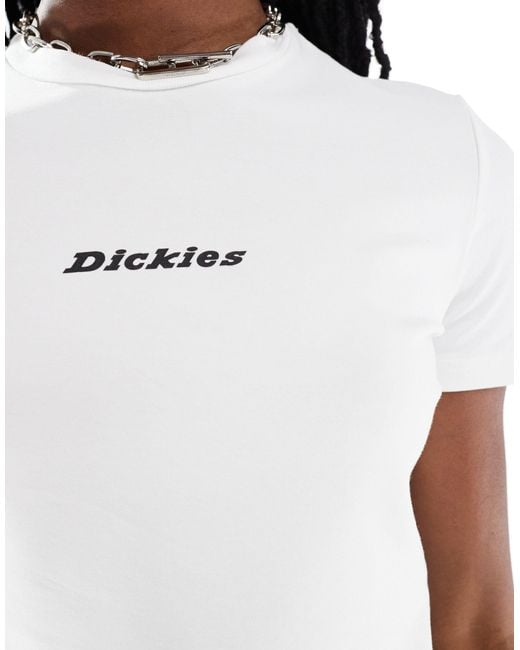 Dickies White – valley falls – t-shirt