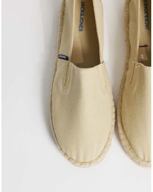 Jack & Jones Natural Espadrille Sandals for men