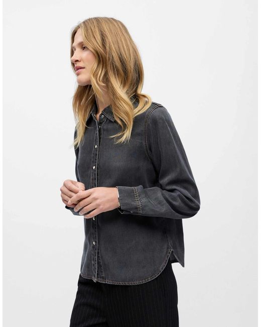 Object Gray – hemdbluse aus denim