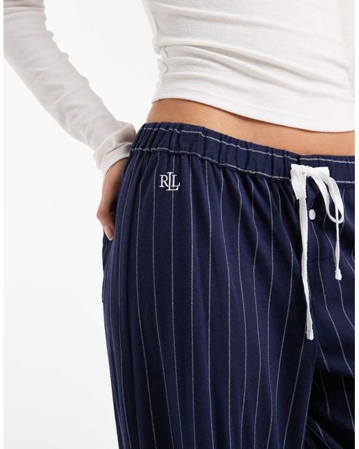 Ralph Lauren Blue Separate Sleep Pant