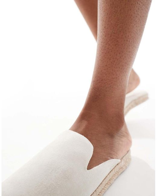 TOMS White Santiago Mule