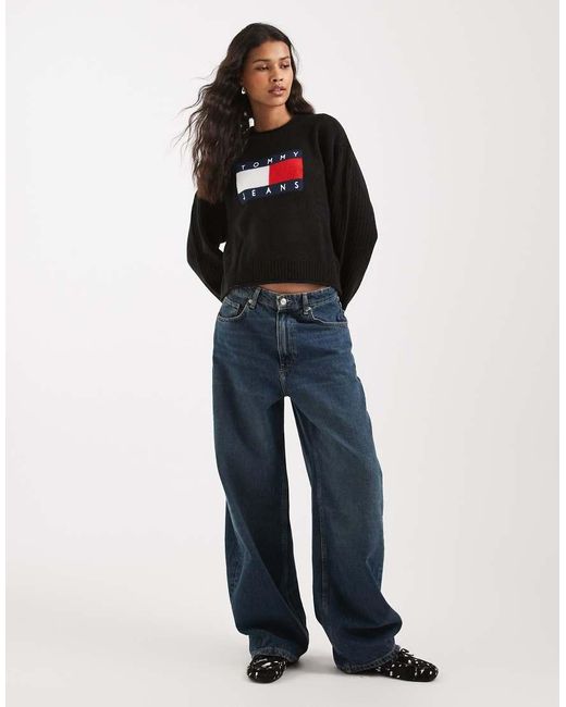 Tommy Hilfiger Black Flag Jumper