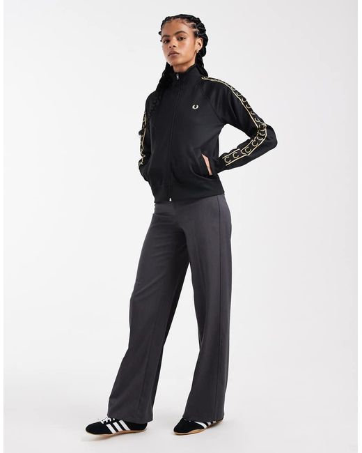 Fred Perry Blue Co-Ord Taped Logo Track Jacket