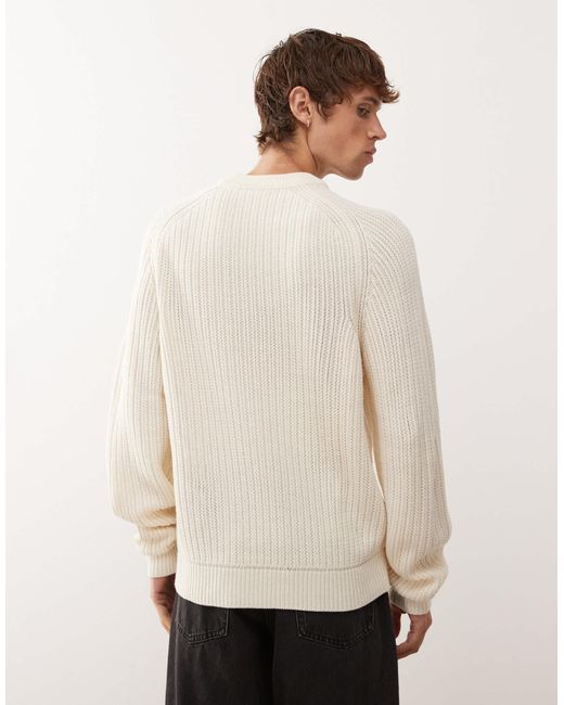 Collusion – pullover aus strick in Natural für Herren