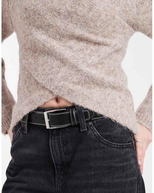 ONLY Natural Reversible Wrap Around Knit Sweater