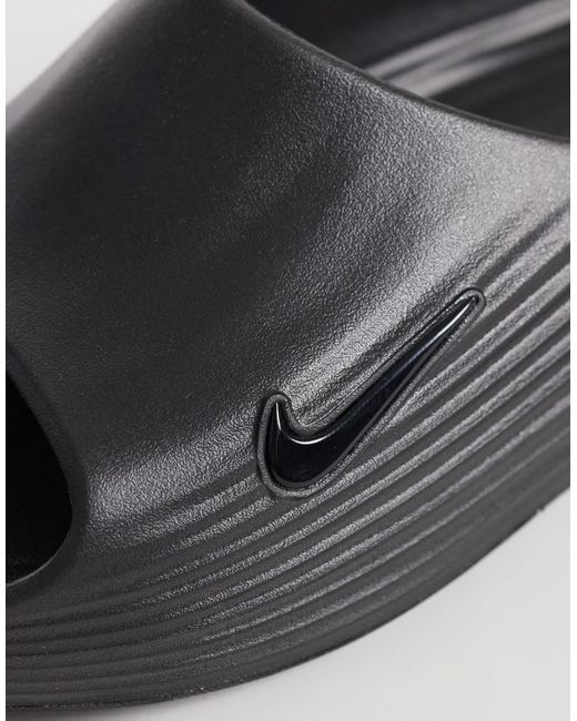 Reactx - claquettes Nike pour homme en coloris Black