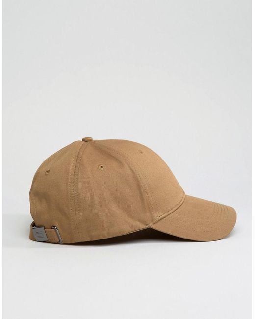 Tommy hilfiger Classic Flag Baseball Cap Tan in Brown for Men | Lyst