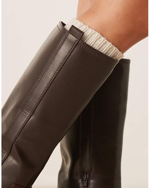ASOS Natural Conan Pull-on Chunky Boots