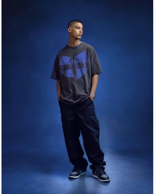 PRNT Gray X Wu-Tang Clan Clan Relaxed Fit T-Shirt