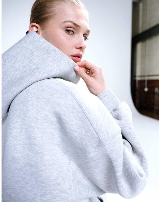 Weekday Natural Oversized Hoodie