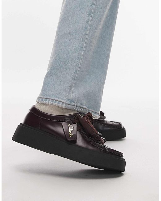 Clarks Blue – torview – schuhe aus leder