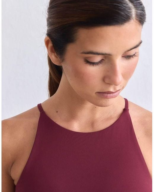 Aim'n Red Merlot Sense Halter Bralette