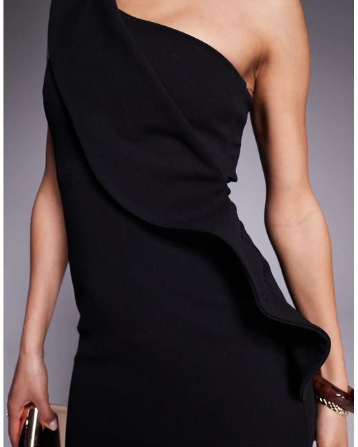ASOS Blue – hochwertiges maxikleid aus neoprenartigem material