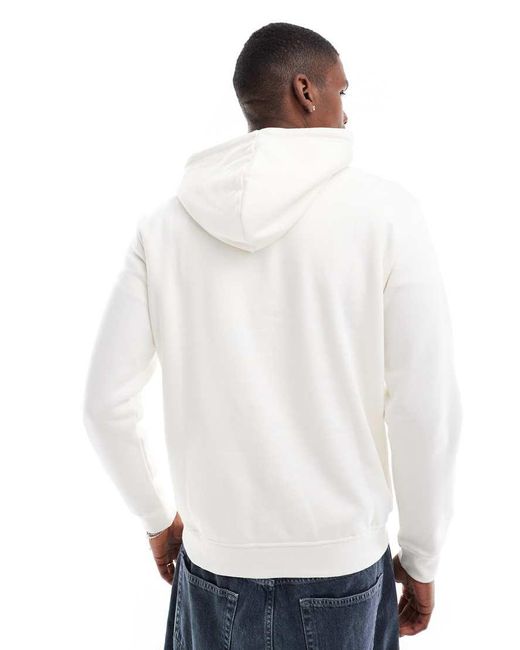 Only & Sons White Hoodie for men