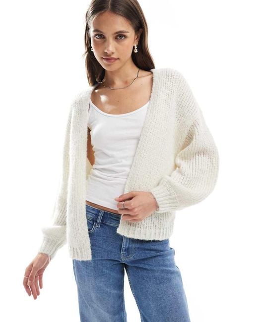 Cardigan di Vero Moda in White