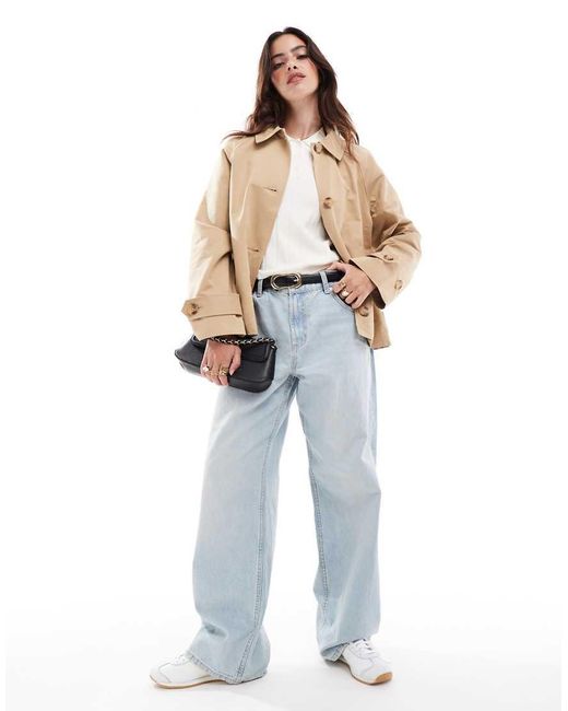 Jdy Natural Short Trench Coat