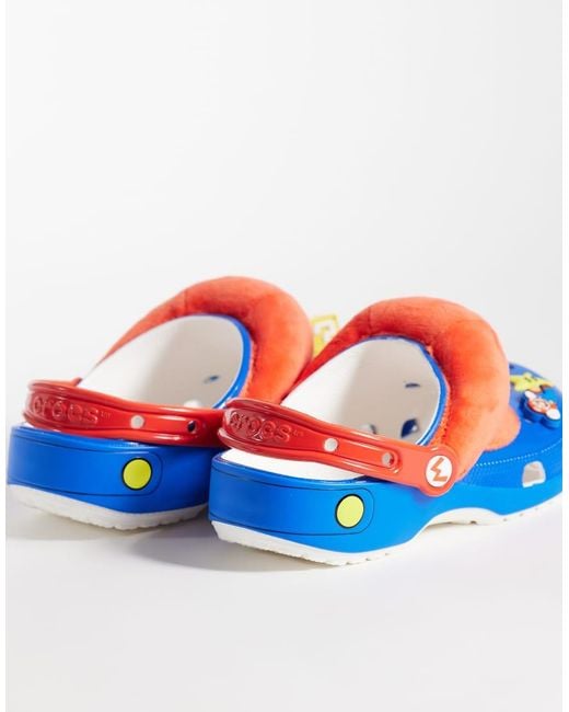 CROCSTM Blue Super Mario Classic Clogs