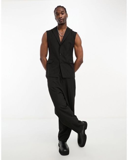 Dropship Men's Formal Suit Vest V-Neck Sleeveless Slim Fit Jacket Casual  Suit Vests to Sell Online at a Lower Price | Doba
