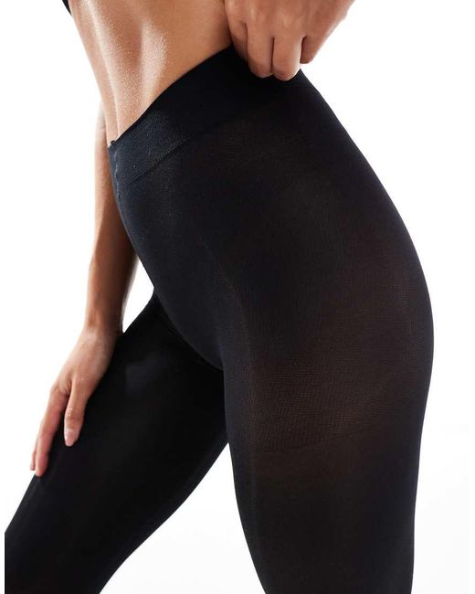 Confezione Da 2 Collant Super Elasticizzati Neri Da 50 Denari di Lindex in Black