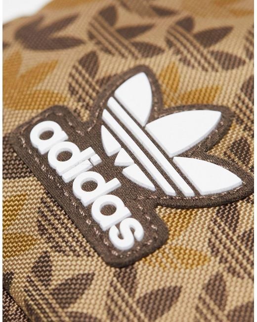 Adidas Originals Metallic Monogram Mini Crossbody Bag