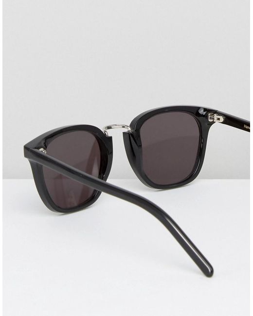 Monokel eyewear Monokel Square Sunglasses Ando In Black in Black for ...