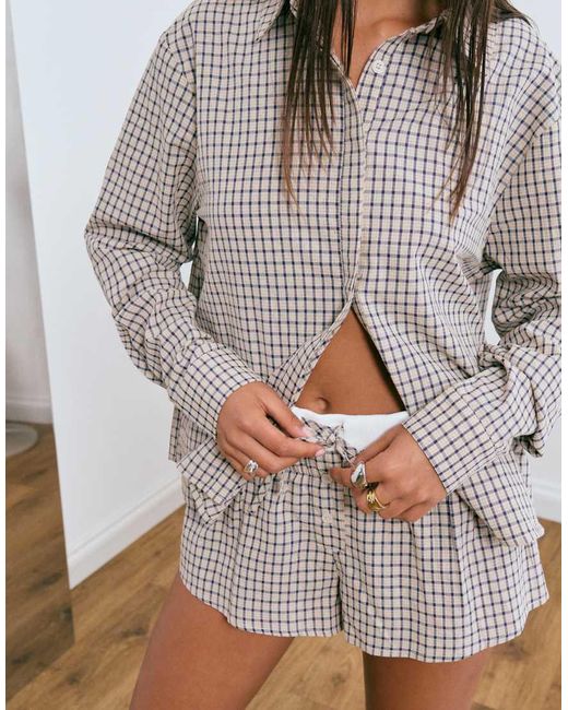 Lioness Gray Nirvana Relaxed Shirt Co-ord