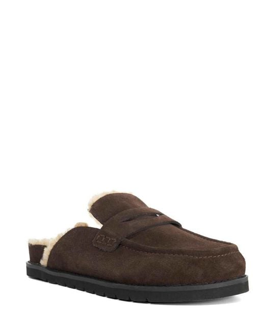 Dune Brown Goldys Mules