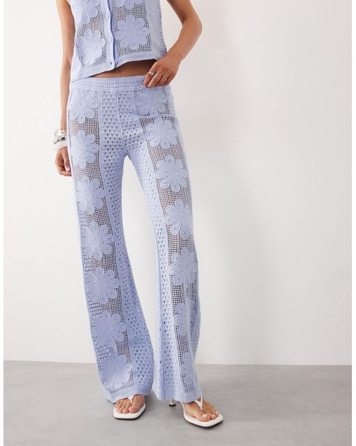 Mango Blue – daisy – strickhose