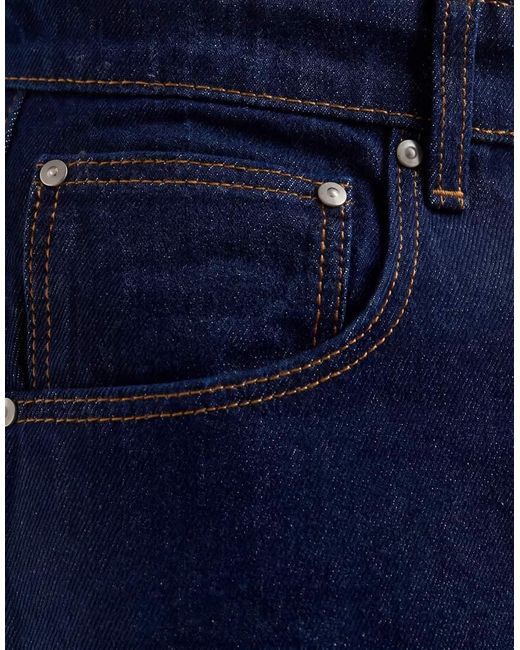 ASOS Blue Mid Length Denim Jorts for men
