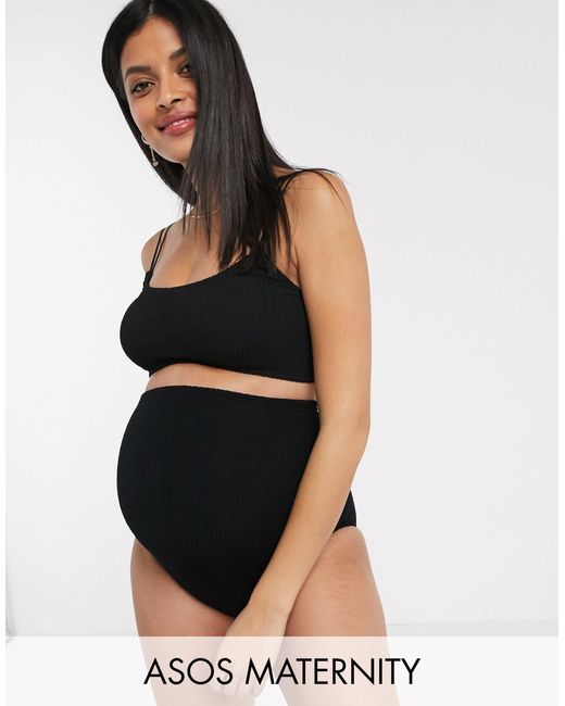 maternity high waisted bikini