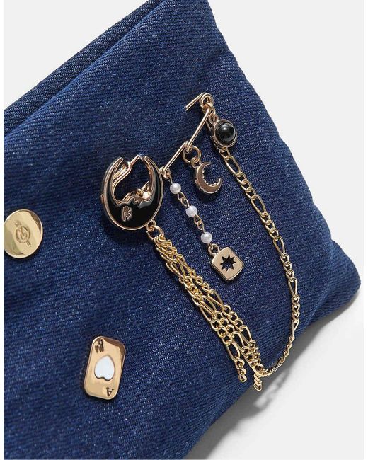 Beauty-Case di Stradivarius in Blue
