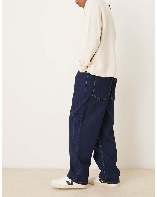 Farah Blue Archive Collection Sambrano Relaxed Jeans for men