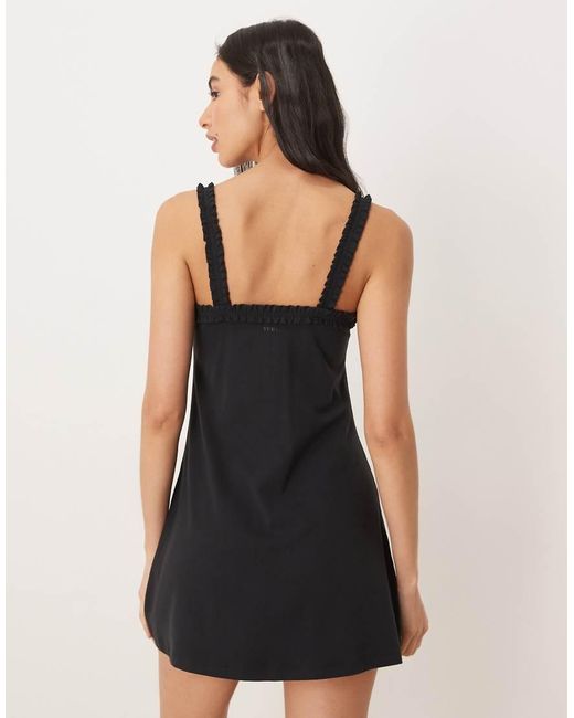 Abercrombie & Fitch Black Ypb Workout Dress With Built