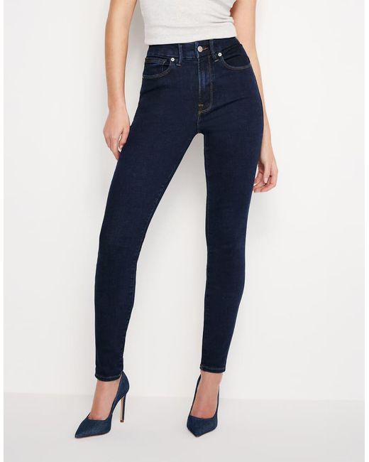 GOOD AMERICAN Blue Always Fits Good Legs Skinny Jeans