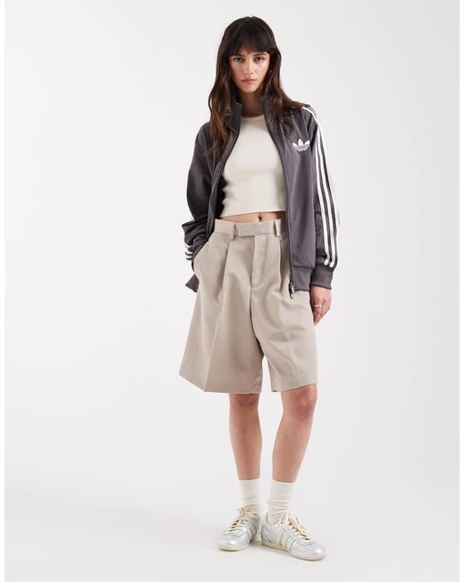 Adidas Originals Gray Firebird Loose Track Top