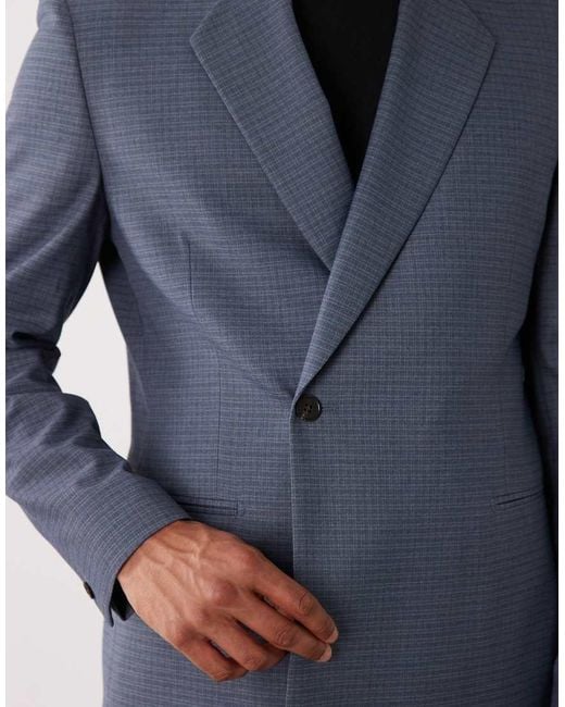 ASOS Blue Regular Suit Jacket for men