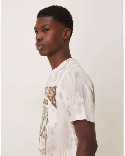 Abercrombie & Fitch Natural Western Graphic T-shirt for men
