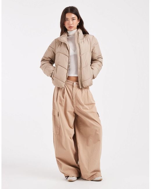 Vero Moda Natural Puffer Jacket