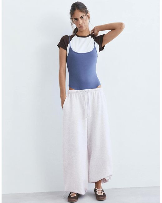 Pull&Bear Blue – trainingshose