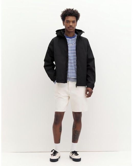 Pull&Bear Blue Lightweight Stwd Raincoat for men