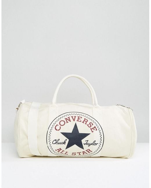 Converse Chuck Duffle Bag in White for Men | Lyst Canada