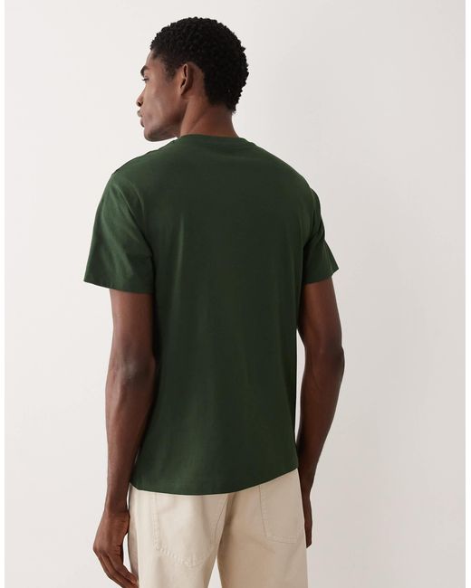 ASOS – basic-t-shirt in Green für Herren