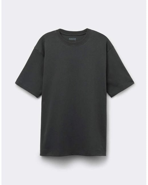 Intimissimi Gray Oversized 100% Cotton T-Shirt for men