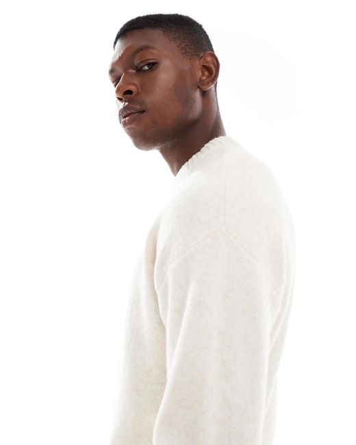 Pull ras Jack & Jones pour homme en coloris White