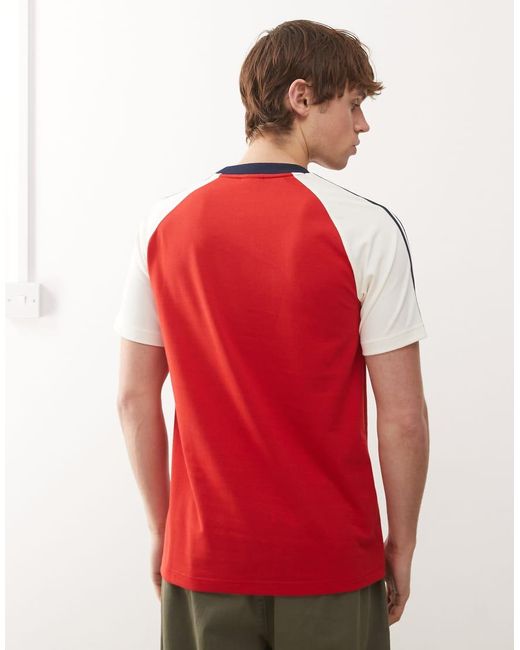 Adidas Originals Red Adidas Football Arsenal T-Shirt